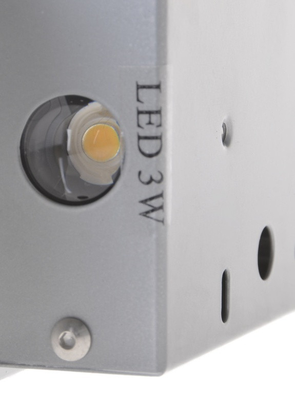 Світильник настінний накладний мінімалізм LED AL-75/6W AL IP20 Brille (253893603)