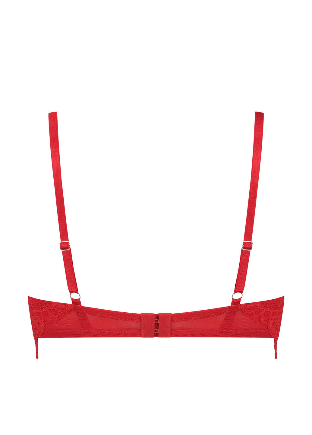 Червоний фашиа бюстгальтер Hunkemoller з кісточками поліамід
