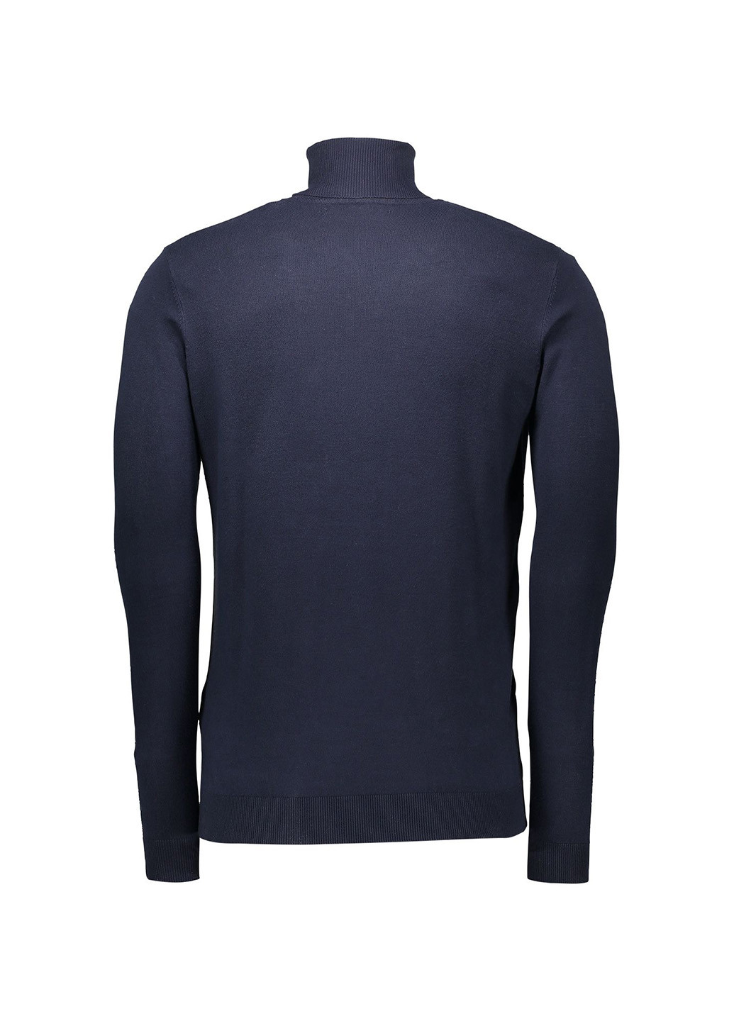 Темно-синий демисезонный свитер Piazza Italia