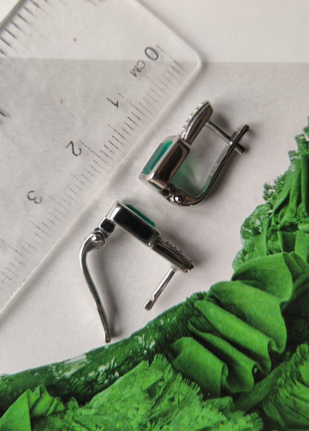 Сережки Silver Flame (369649278)