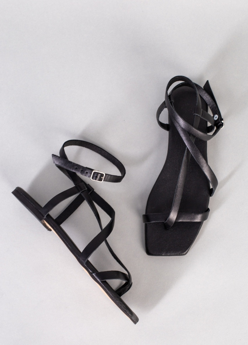 Черные босоножки shoesband Brand без застежки