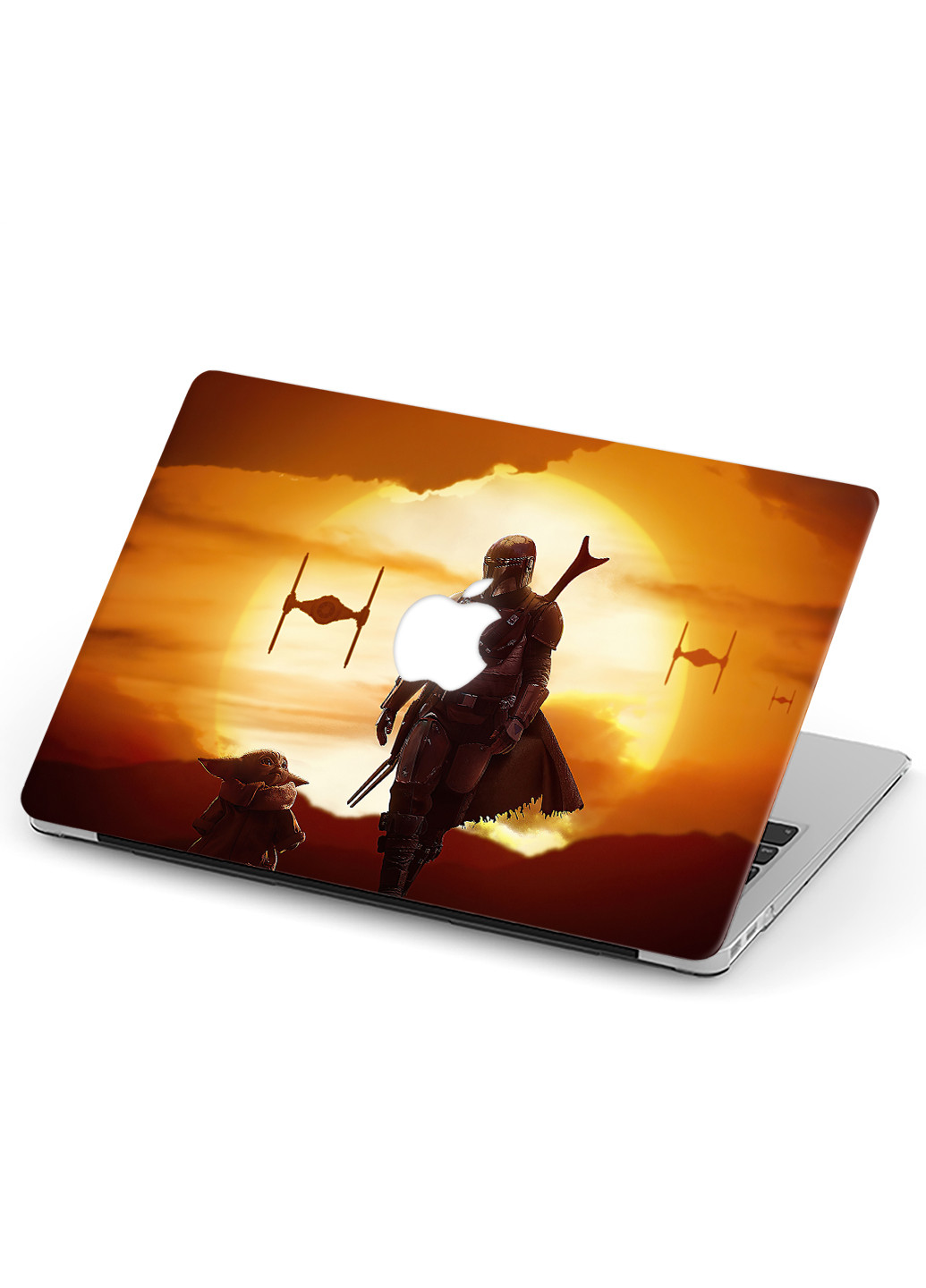 Чохол пластиковий для Apple MacBook Air 13 A1466/A1369 Бейбі Йода Мандалорец (Baby Yoda Mandalorian) (6351-2289) MobiPrint (218988147)
