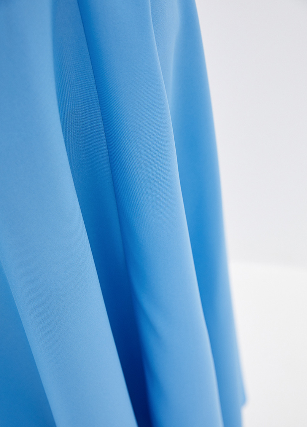 Голубая кэжуал однотонная юбка Podium клешированная