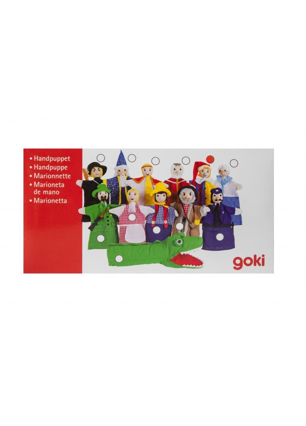Ігровий набір Лялька-рукавичка Клоун (51999G) Goki (254069811)