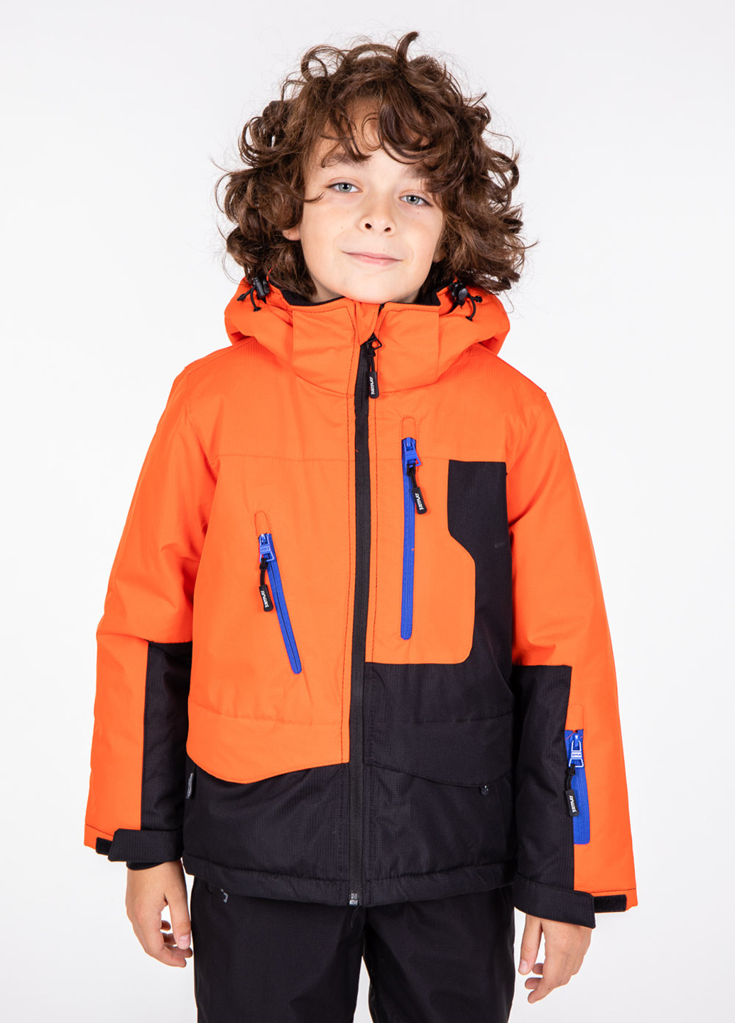 Оранжевая зимняя куртка горнолыжная Just Play