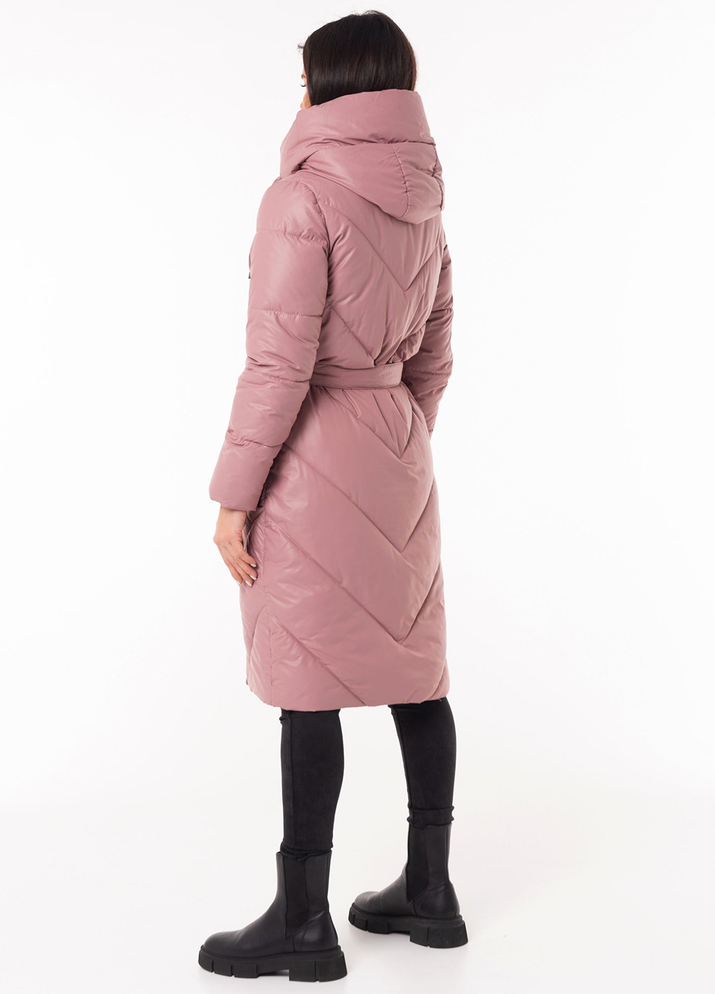 Розовая зимняя куртка Icon