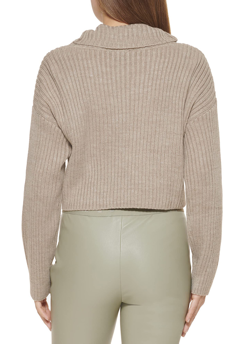 Бежевий демісезонний светр DKNY