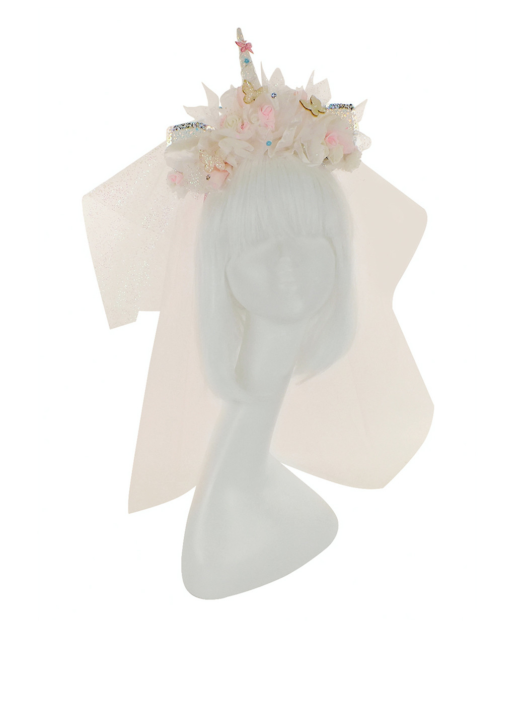 Обруч Единорог с фатой Seta Decor (214944769)