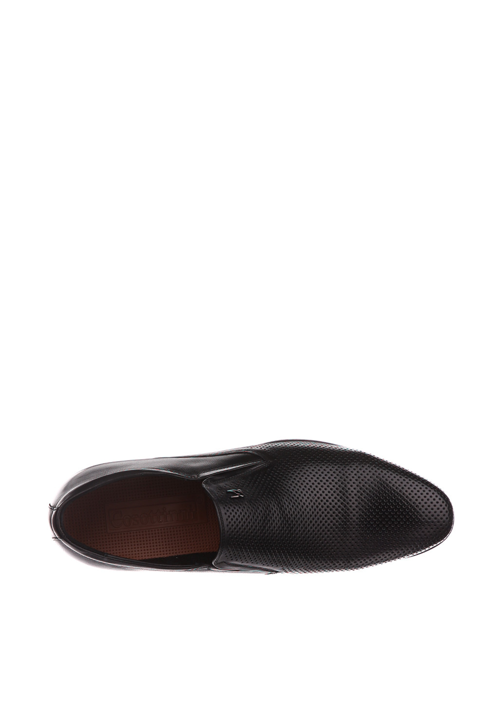Черные классические туфли Cosottinni без шнурков