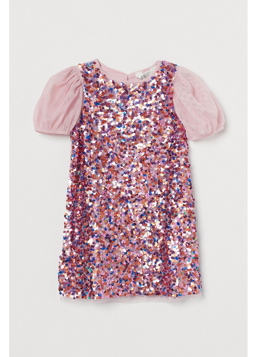 Розовое платье H&M (241698892)