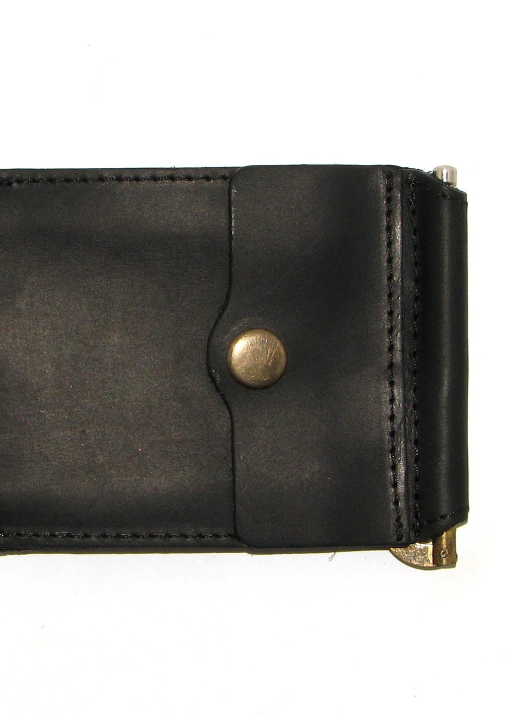Подарочный набор №8 (зажим + ключница) черный DNK Leather (253933675)