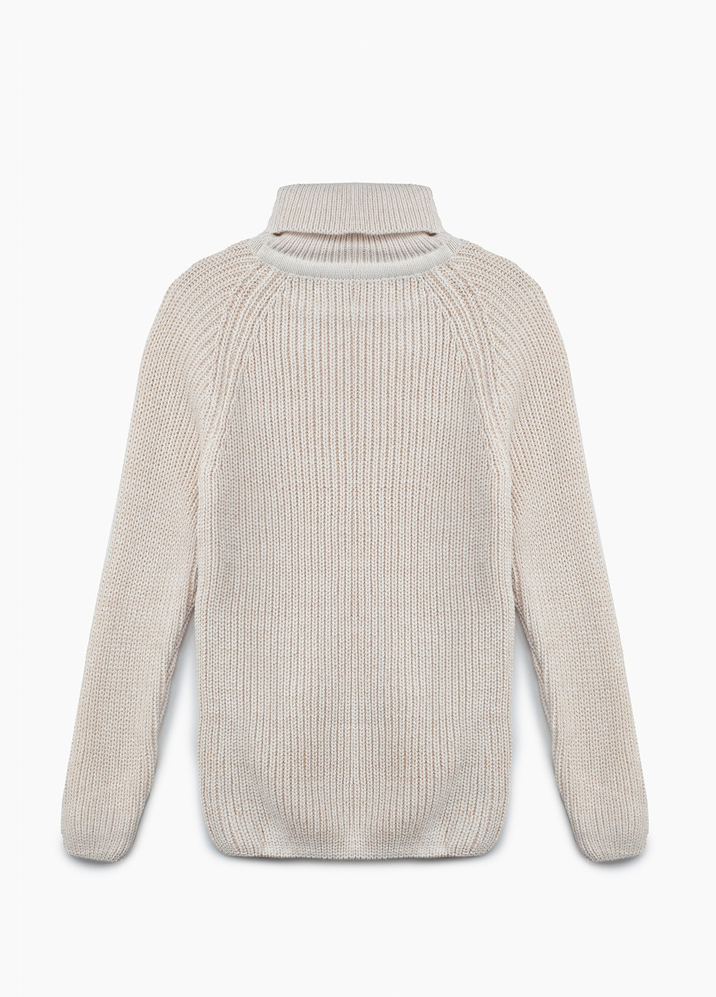 Светло-бежевый зимний свитер No Brand