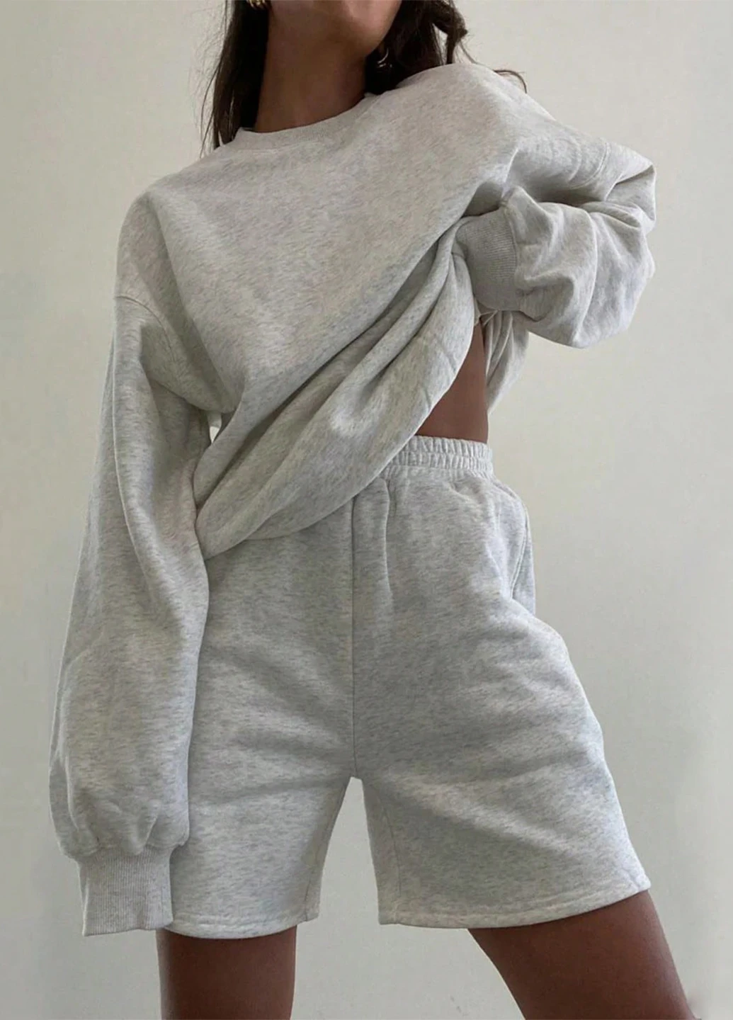 Костюм (свитшот, шорты) SHEIN (316752515)