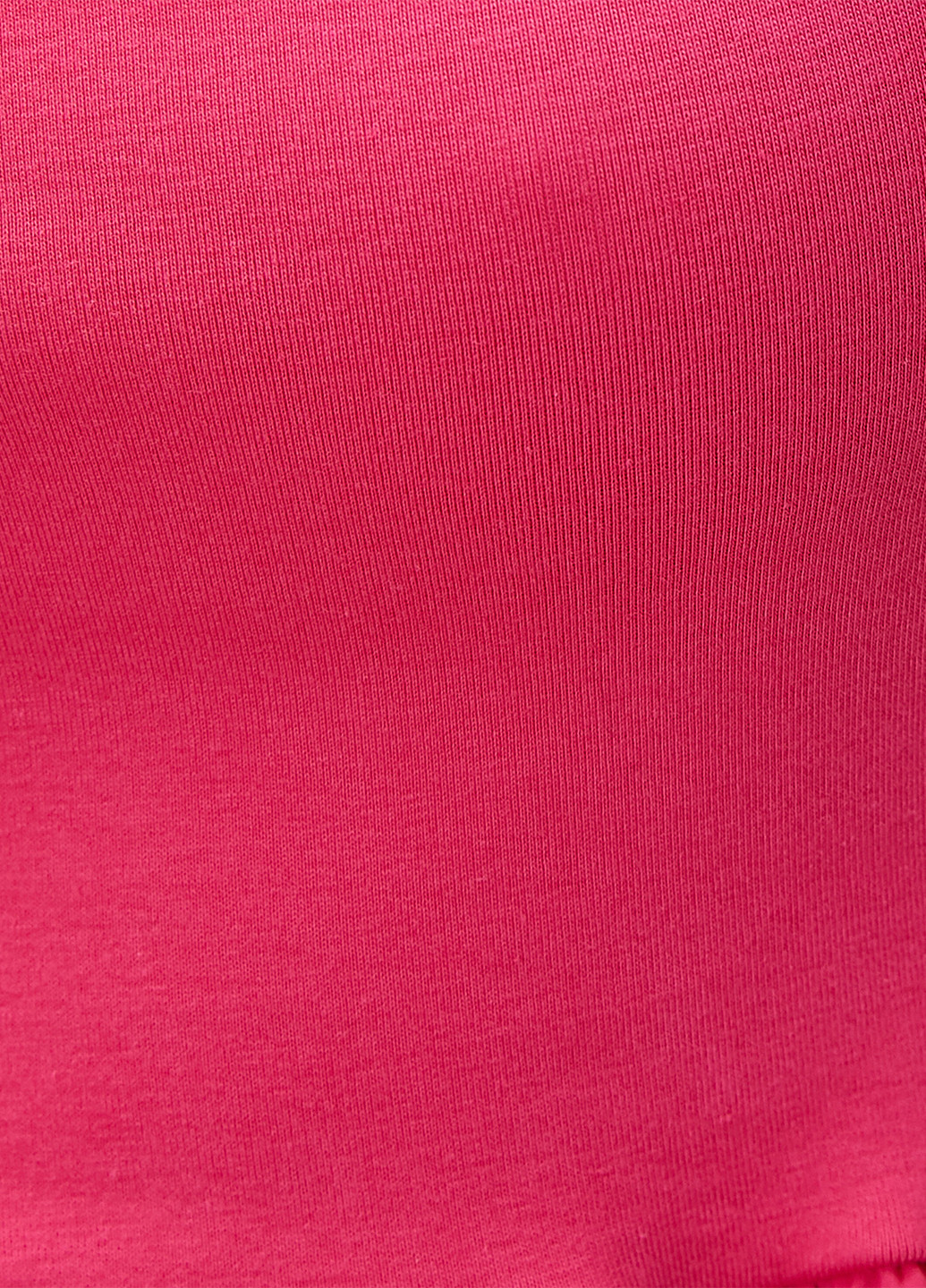 Фуксиновое (цвета Фуксия) кэжуал платье KOTON однотонное