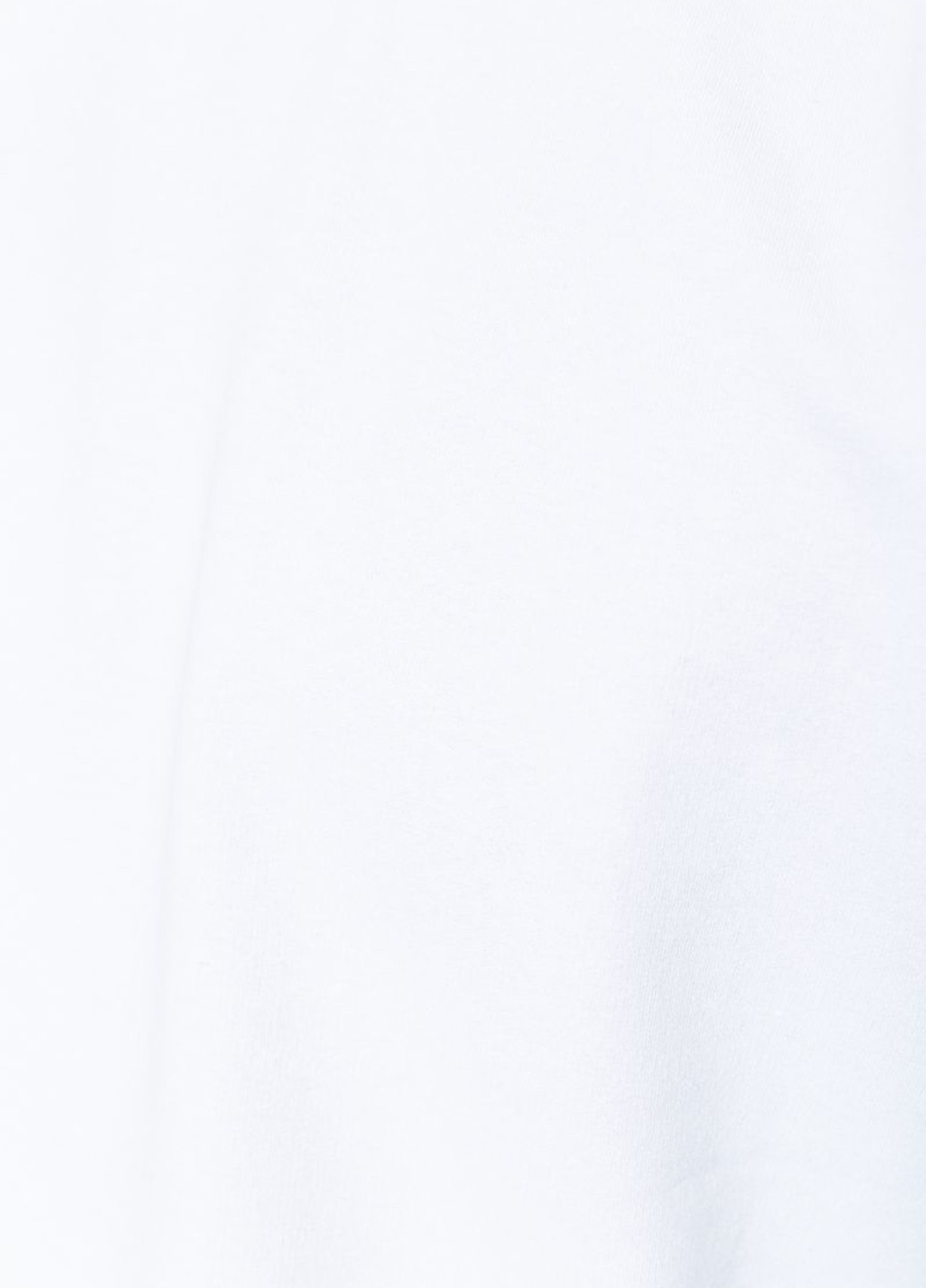 Свитшот Ager - Свободный крой однотонный белый кэжуал трикотаж, хлопок - (257614120)