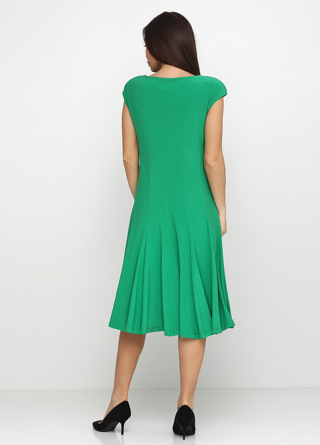 Зеленое кэжуал платье American Living однотонное