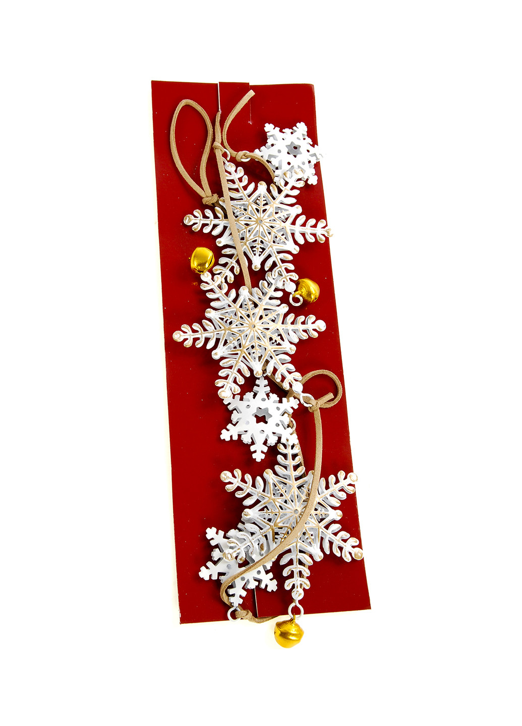 Новогоднее украшение Снежинка, 28х10 см Melinera (156609749)