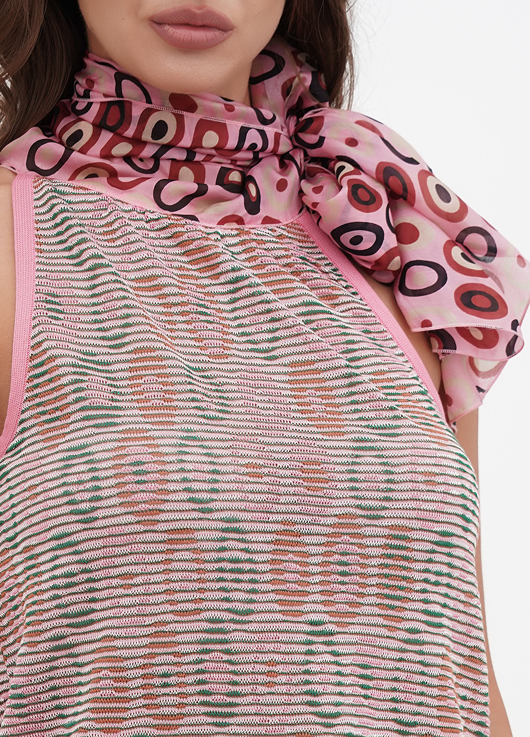 Светло-розовая блуза Missoni