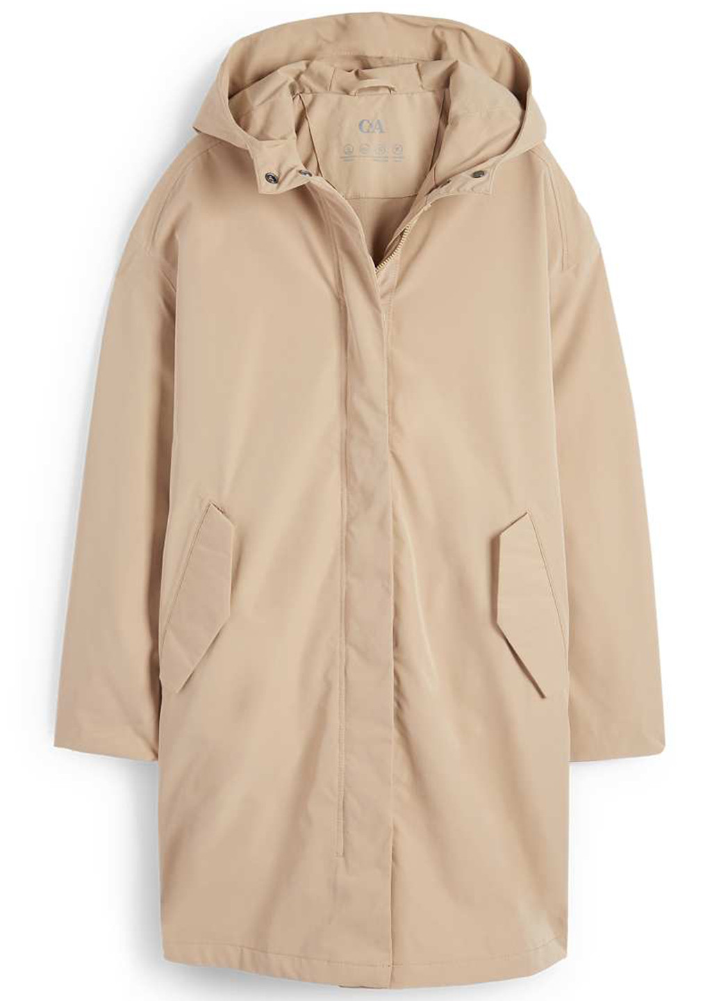 Бежева демісезонна куртка C&A