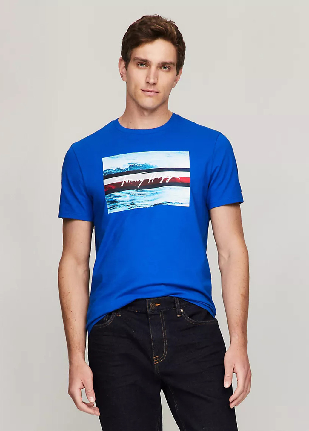 Синя футболка Tommy Hilfiger