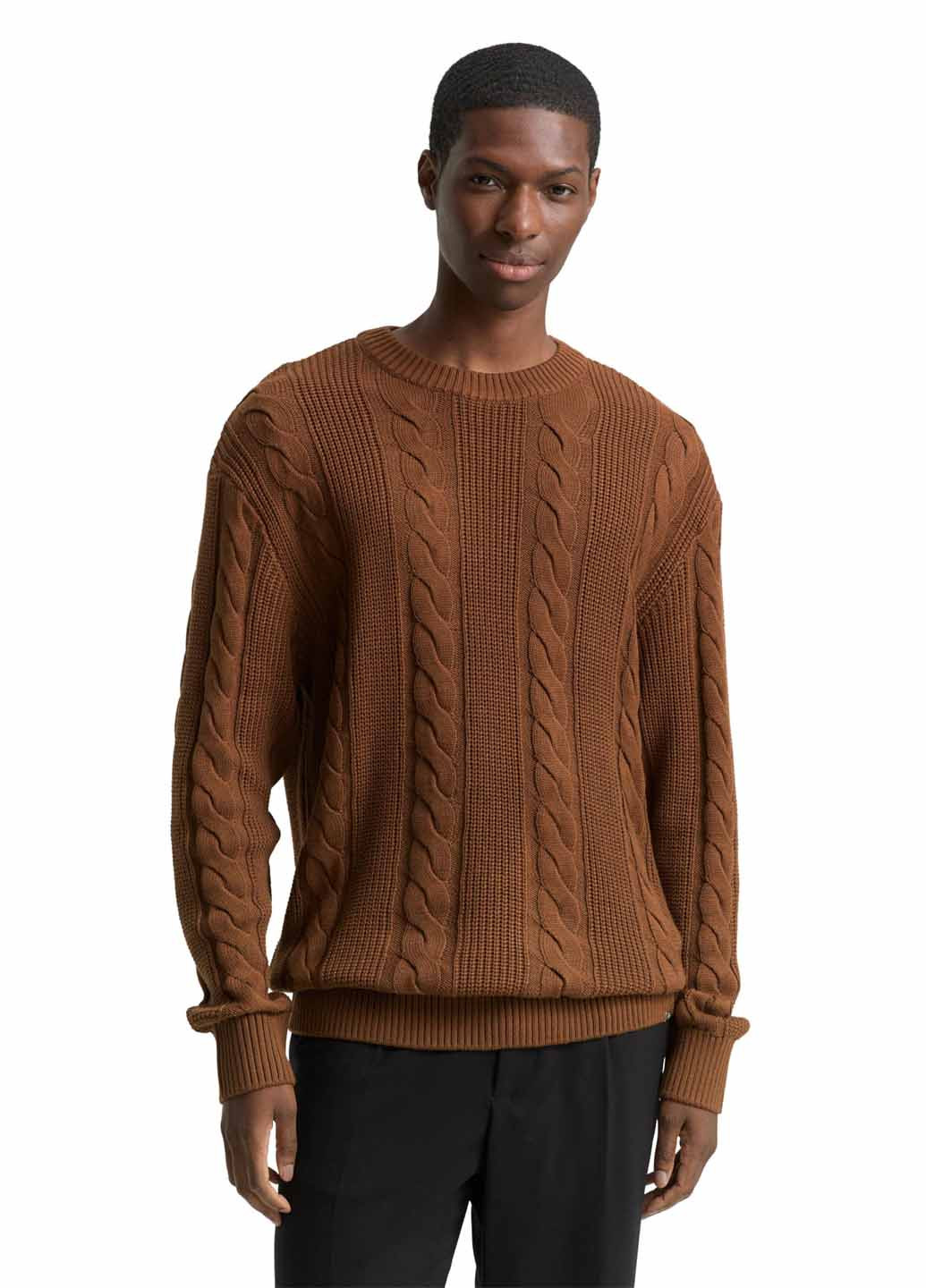 Коричневий демісезонний джемпер джемпер Tom Tailor