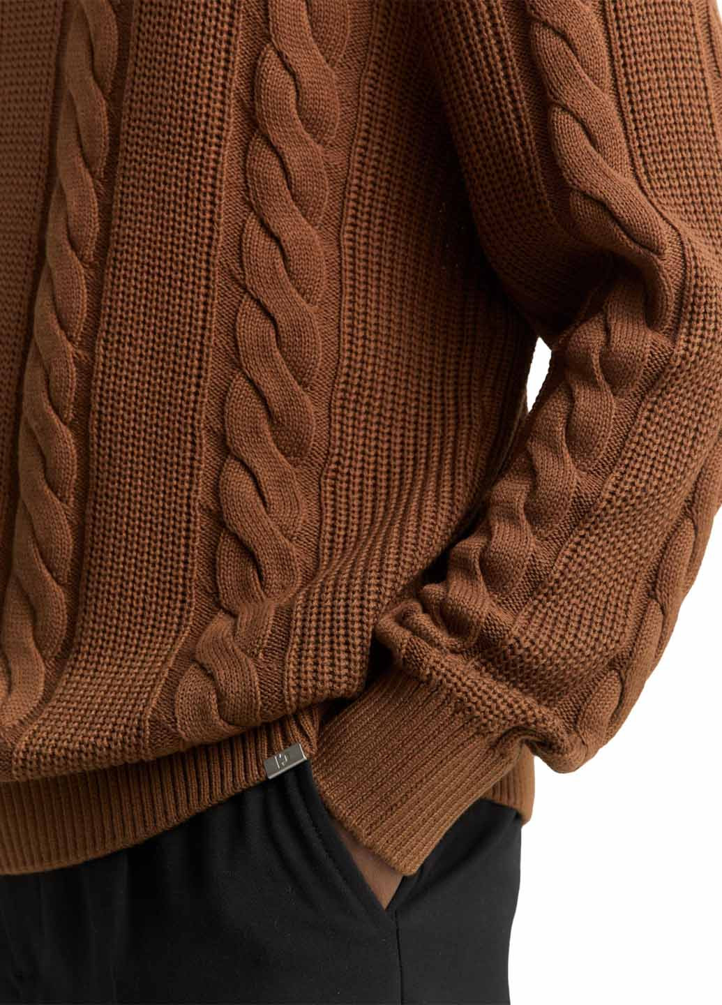 Коричневий демісезонний джемпер джемпер Tom Tailor