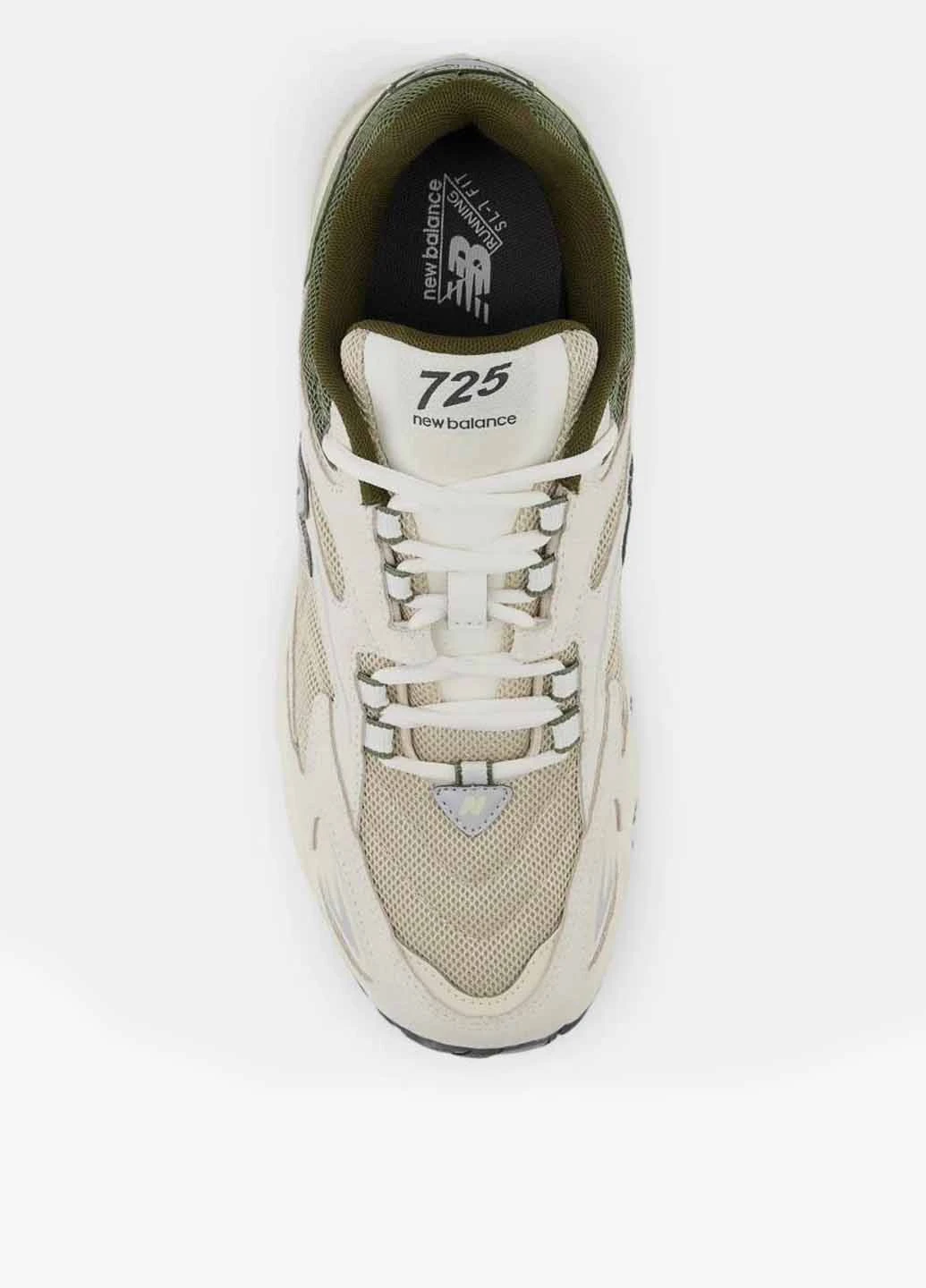 Бежевые всесезонные кроссовки ml725cj New Balance 725 White Khaki