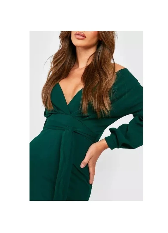 Зелена сукня Boohoo