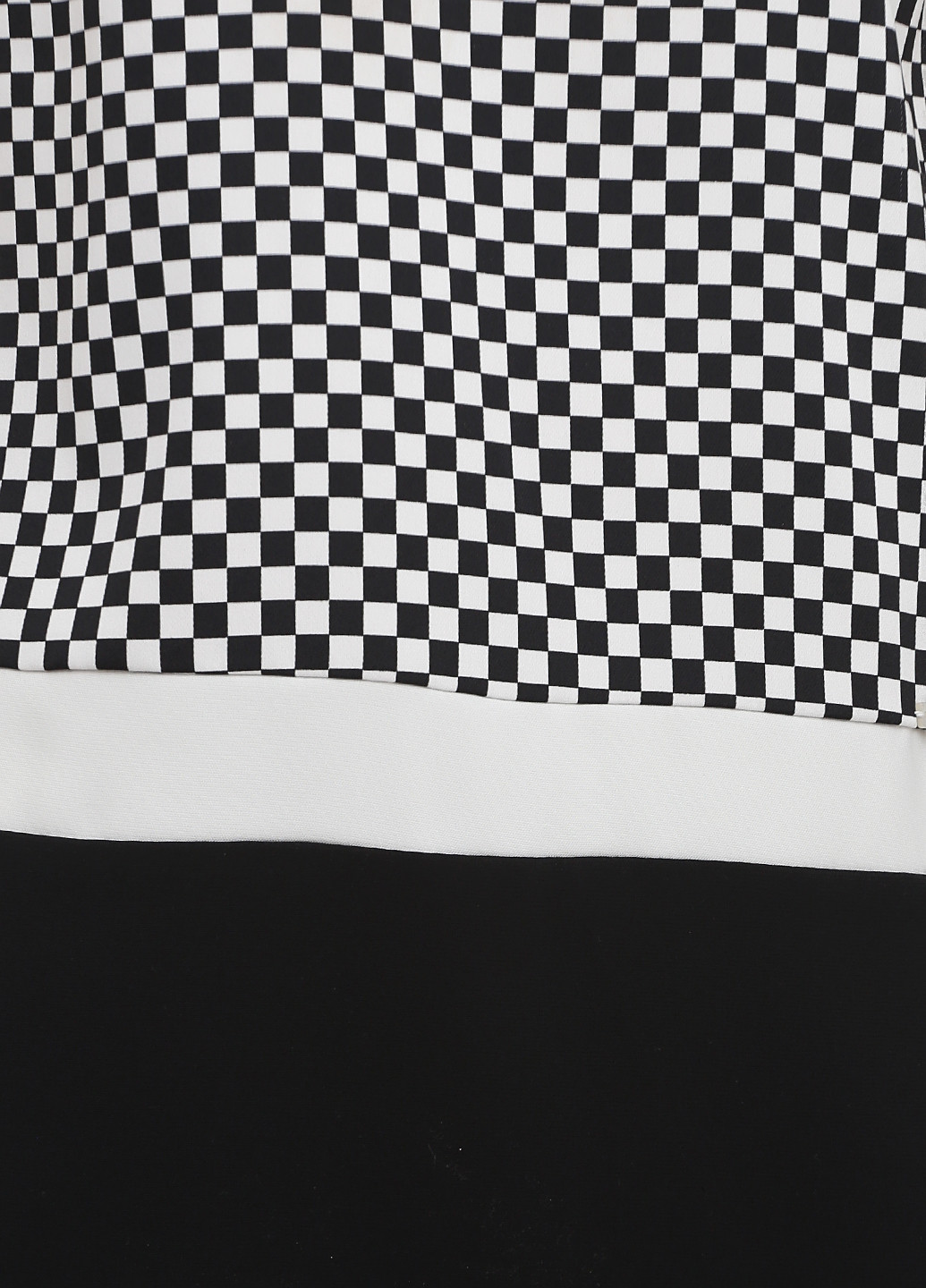 Чорно-білий кежуал сукня Cannella з геометричним візерунком