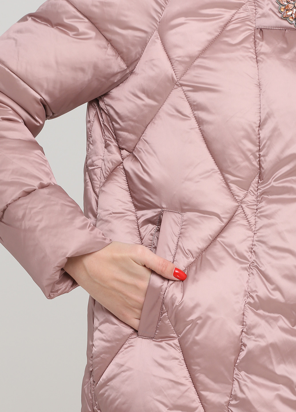 Пудровая демисезонная куртка SNOW & PASSION