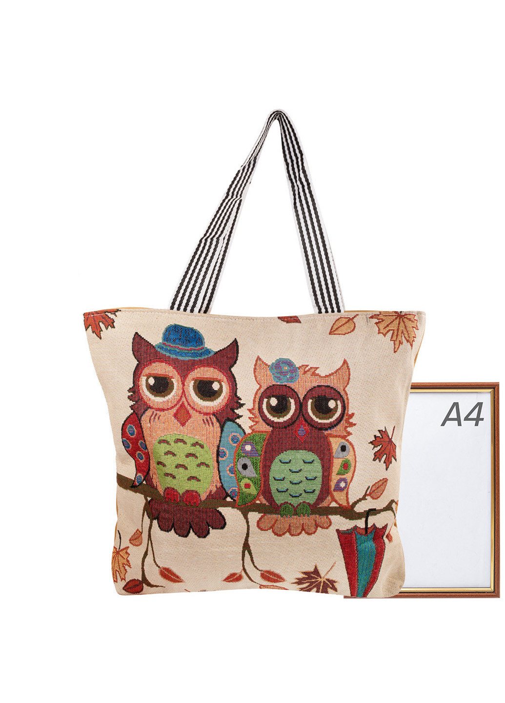 Женская пляжная тканевая сумка 44х36х10 см Valiria Fashion (210338401)