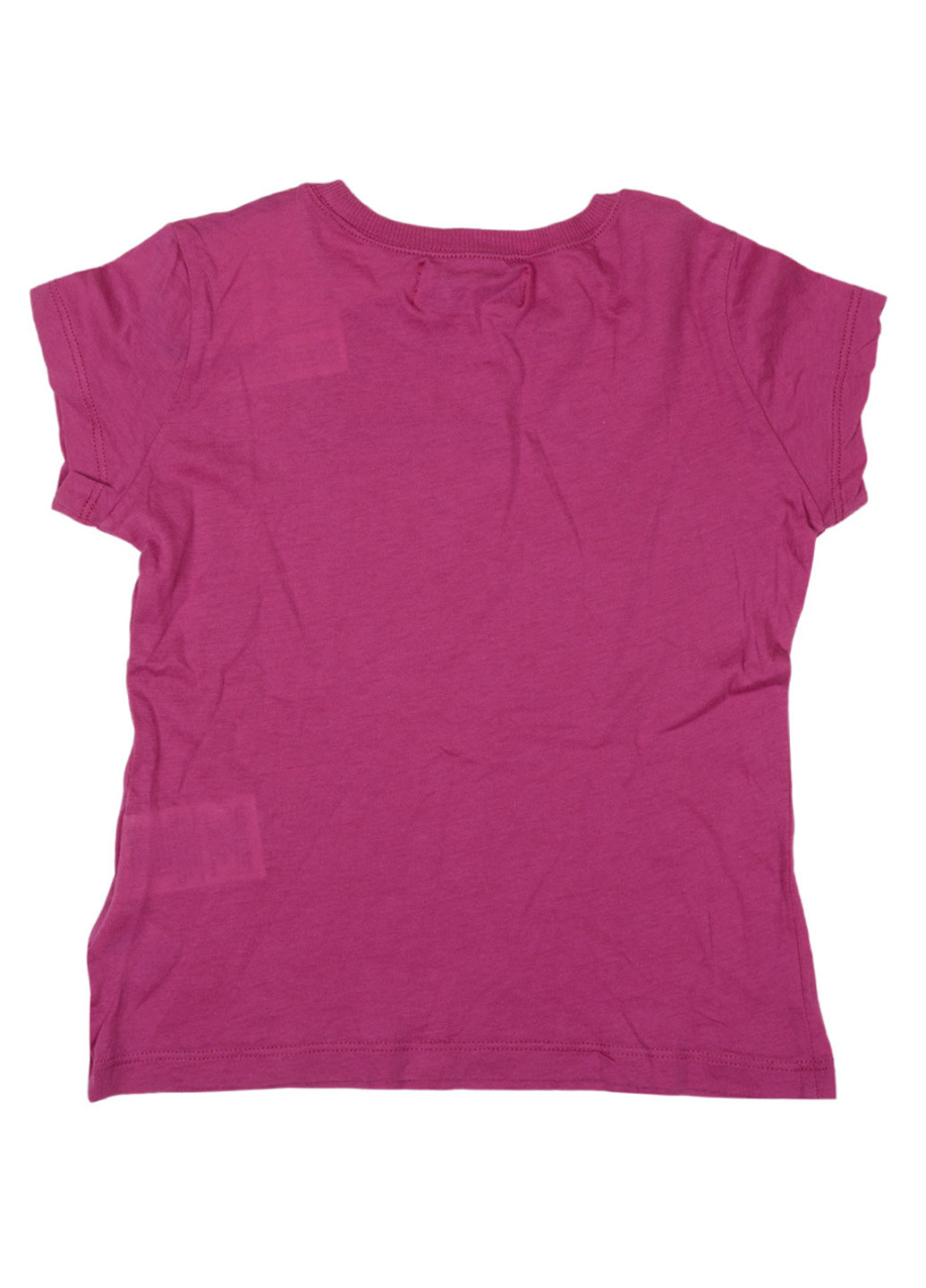 Рожево-лілова літня футболка з коротким рукавом Jeckerson