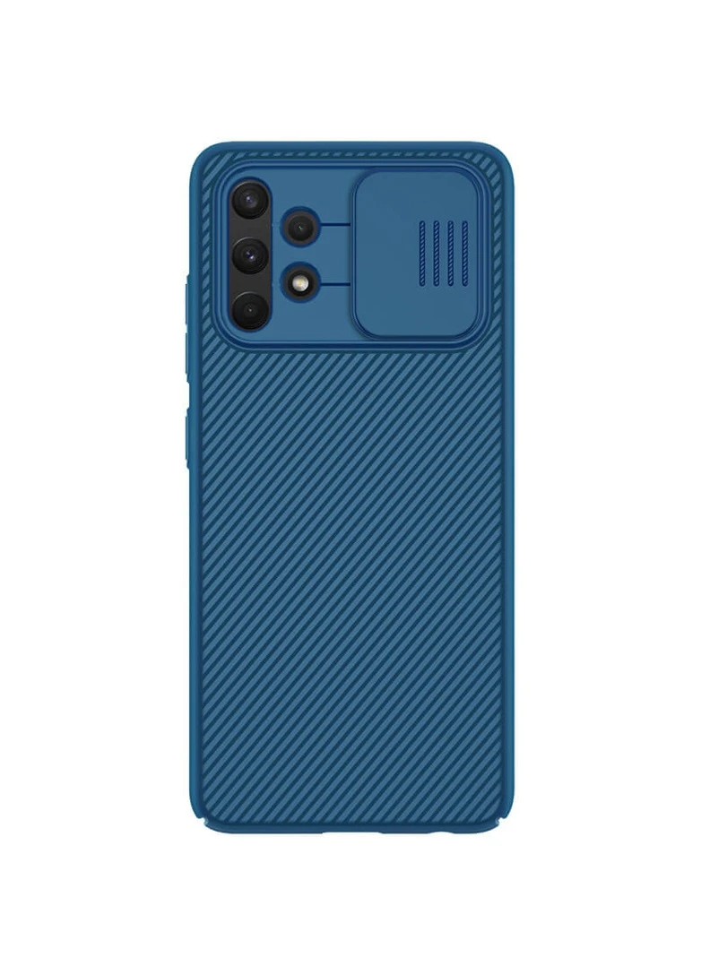 Карбоновая накладка Camshield (шторка на камеру) для Samsung Galaxy A32 4G Синий / Blue (is_00000048764_3) Nillkin (250500316)