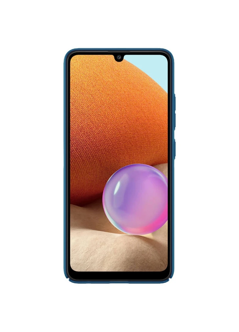 Карбоновая накладка Camshield (шторка на камеру) для Samsung Galaxy A32 4G Синий / Blue (is_00000048764_3) Nillkin (250500316)