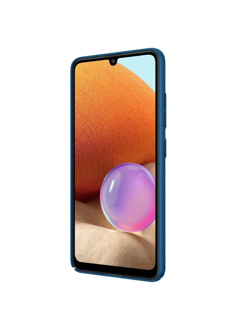 Карбоновая накладка Camshield (шторка на камеру) для Samsung Galaxy A32 4G Синий / Blue (is_00000048764_3) Nillkin (250500316)
