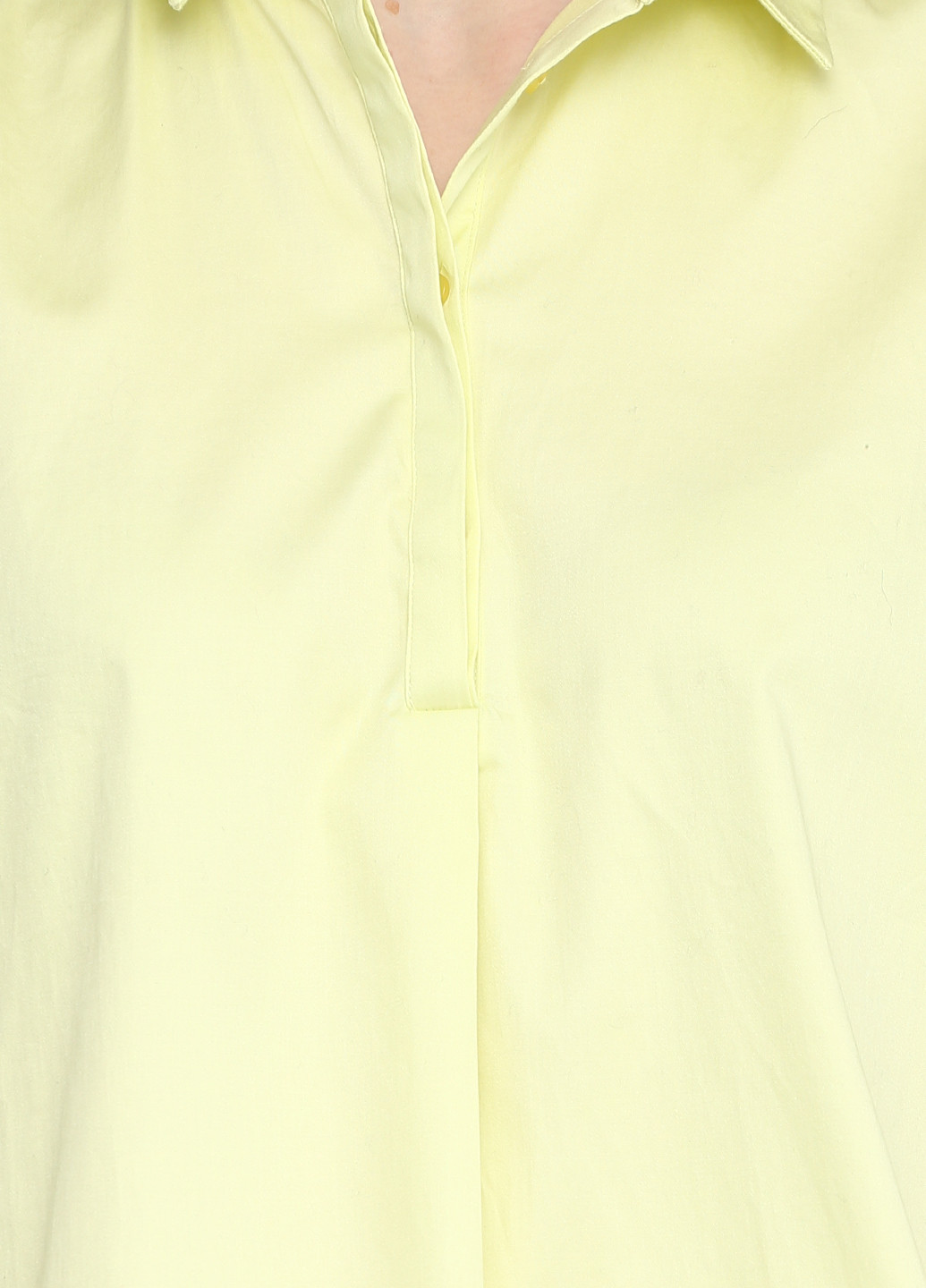 Желтая демисезонная блуза с длинным рукавом Cos
