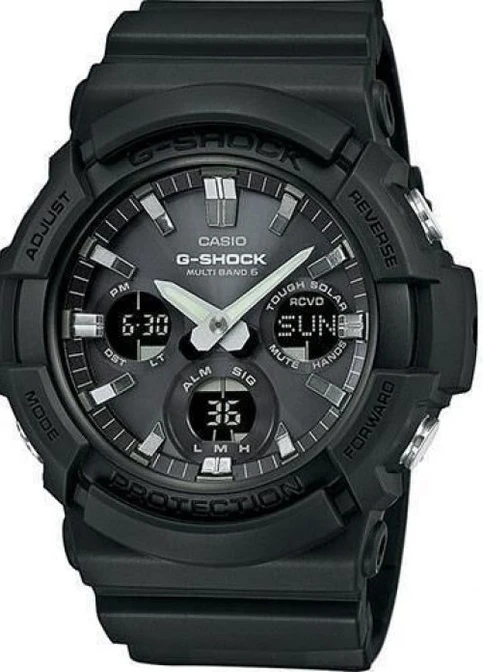 Мужские Часы GAW-100B-1AER кварцевые, солнечная батарея спортивные Casio (226691499)