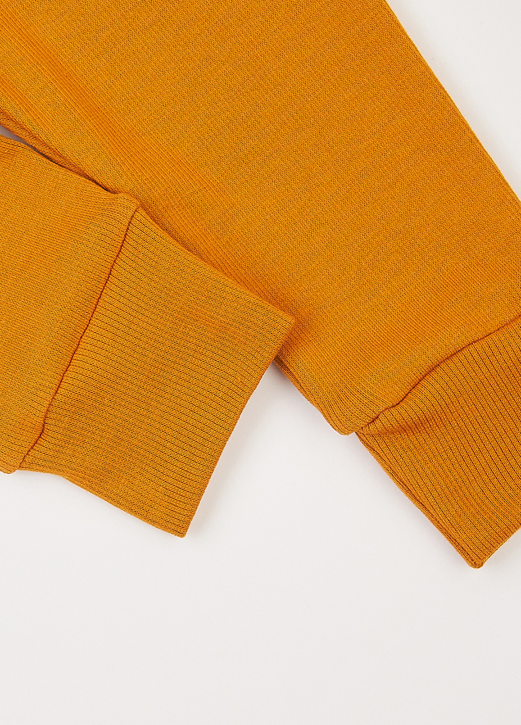 Гірчичний демісезонний комплект (лонгслів, штани) Фламинго