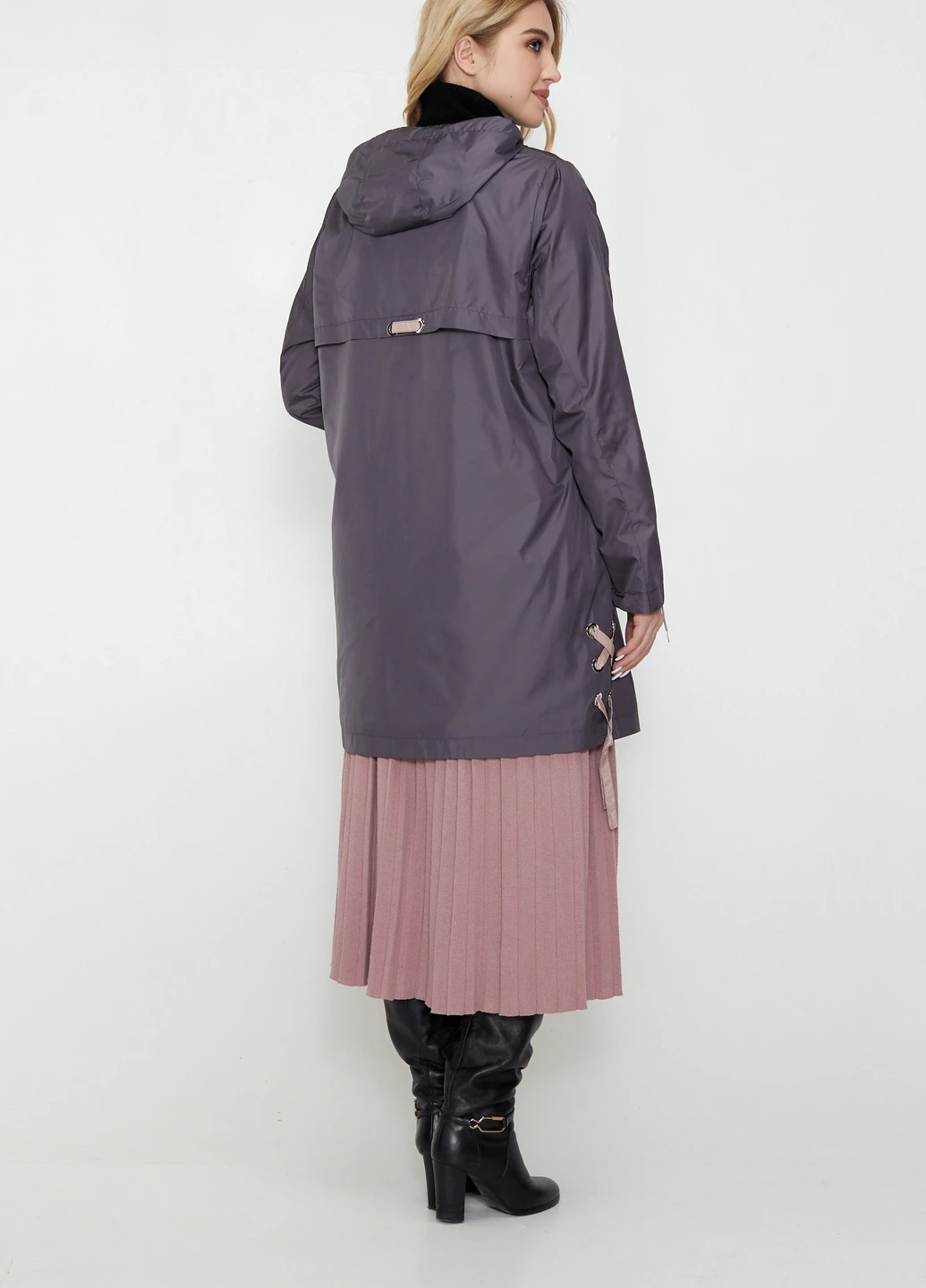 Вітровка подовжена plus size Mirage Style (225016567}