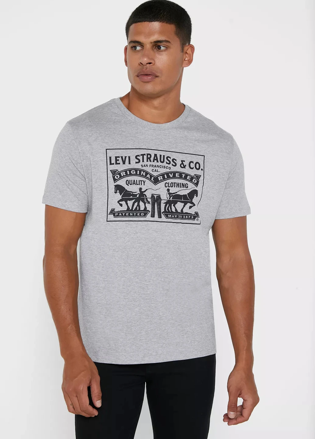 Сіра футболка Levi's