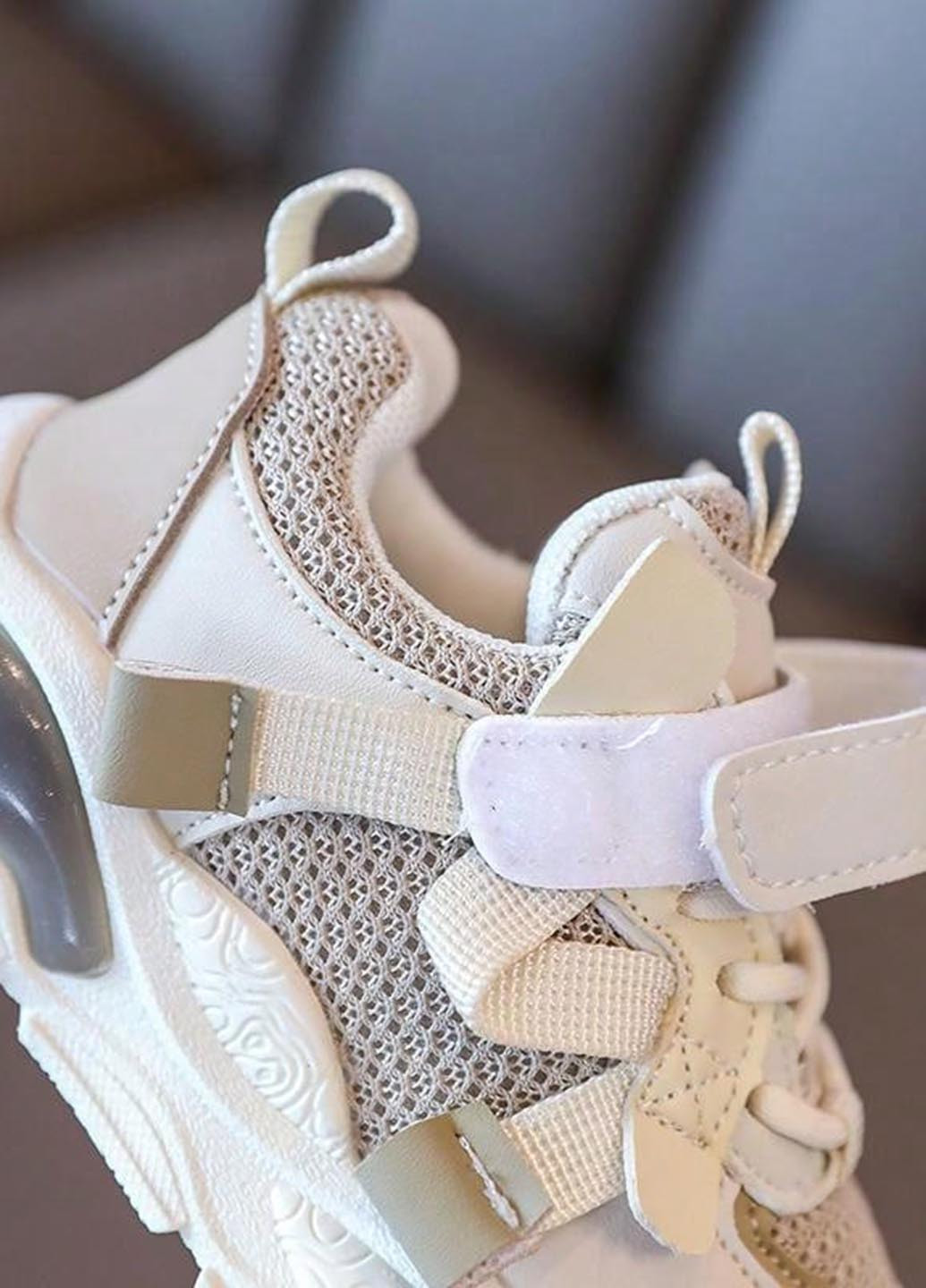 Бежевые демисезонные кроссовки SHEIN