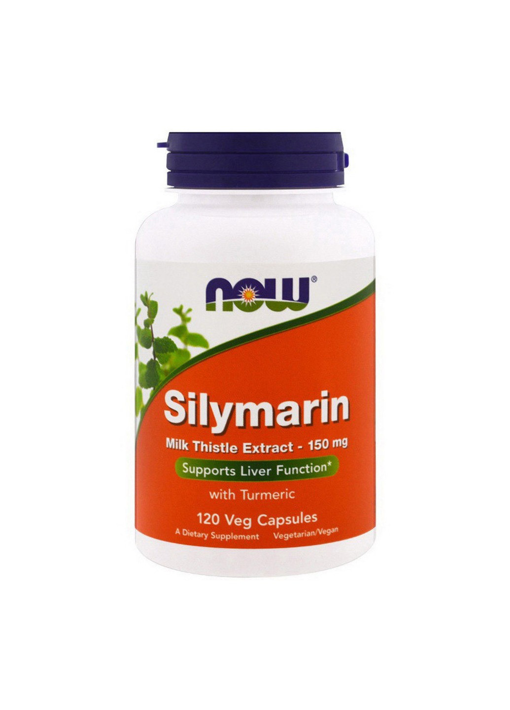 Силимарин экстракт расторопши Silymarin 150 mg (120 капс) нау фудс Now Foods (255410450)