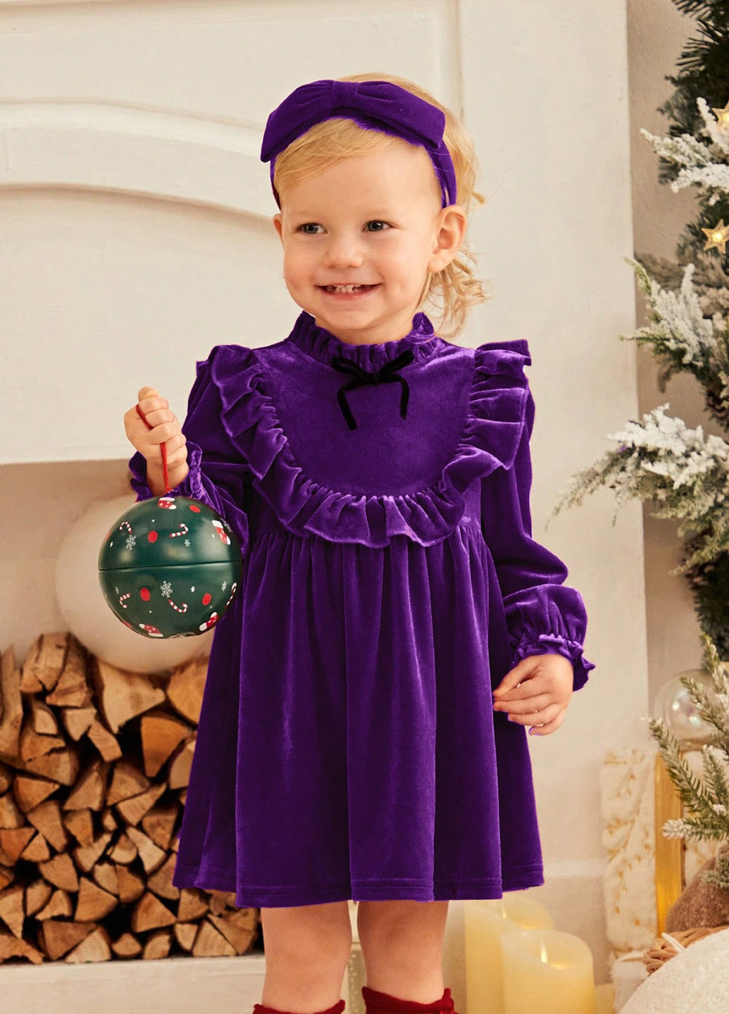 Фиолетовое платье SHEIN (330764471)