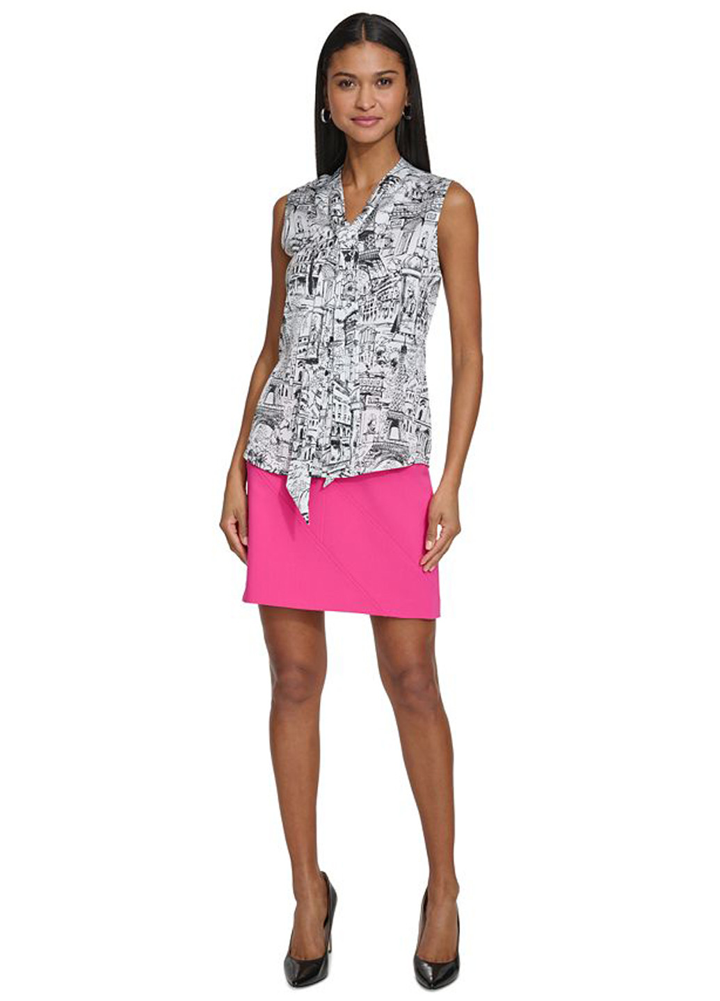 Біла блуза Karl Lagerfeld