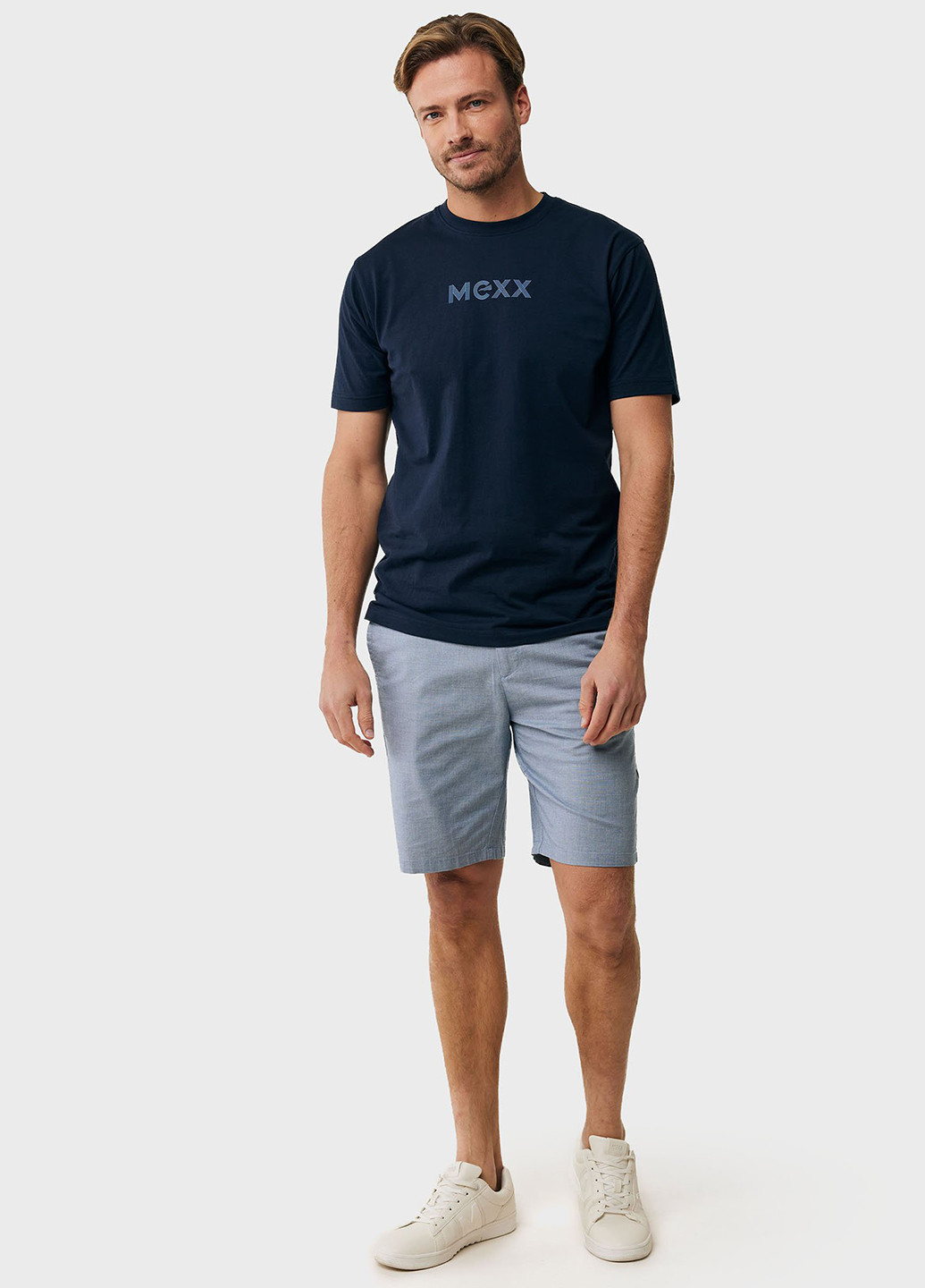 Темно-синя футболка Mexx
