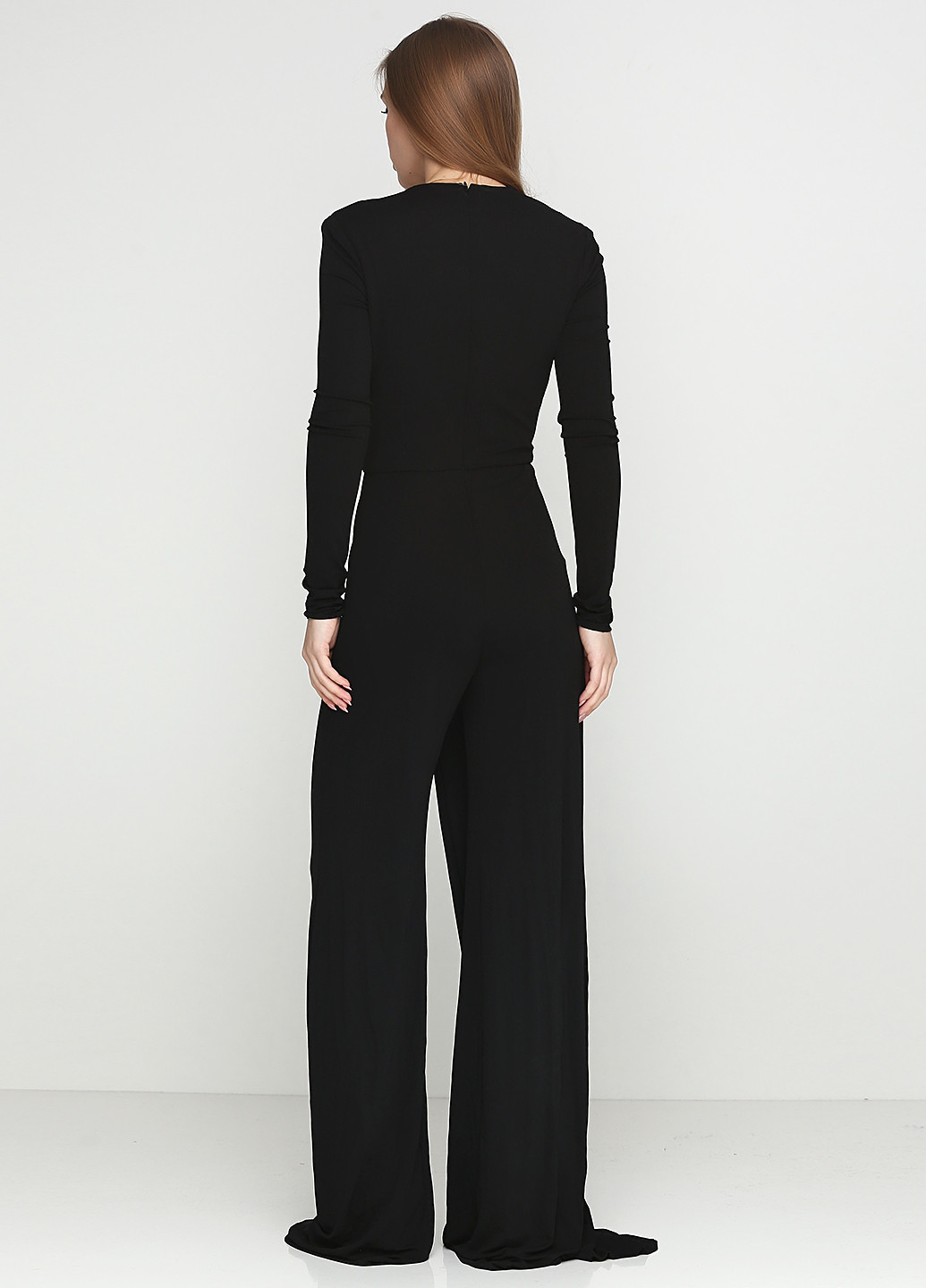 Комбінезон Ralph Lauren комбінезон-брюки однотонний чорний кежуал