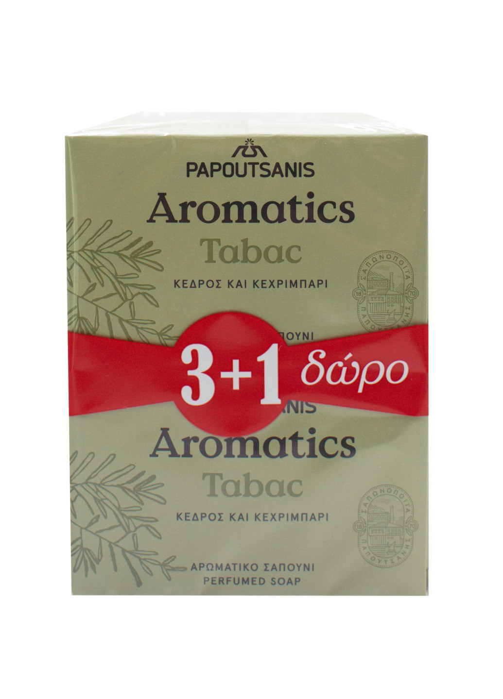 Мыло твердое Табак 4*100 г Aromatics (253855763)