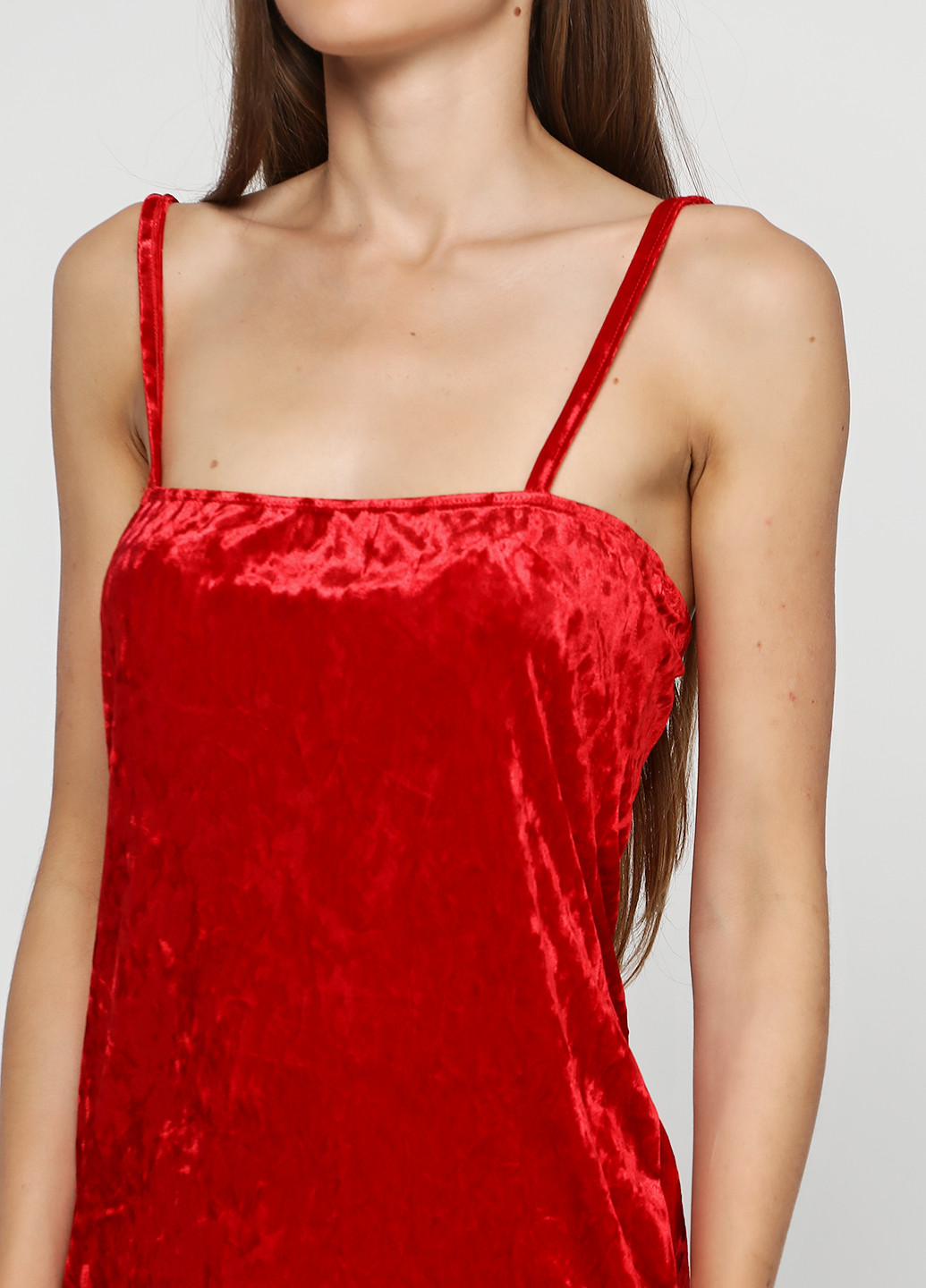 Красное кэжуал платье Missguided однотонное