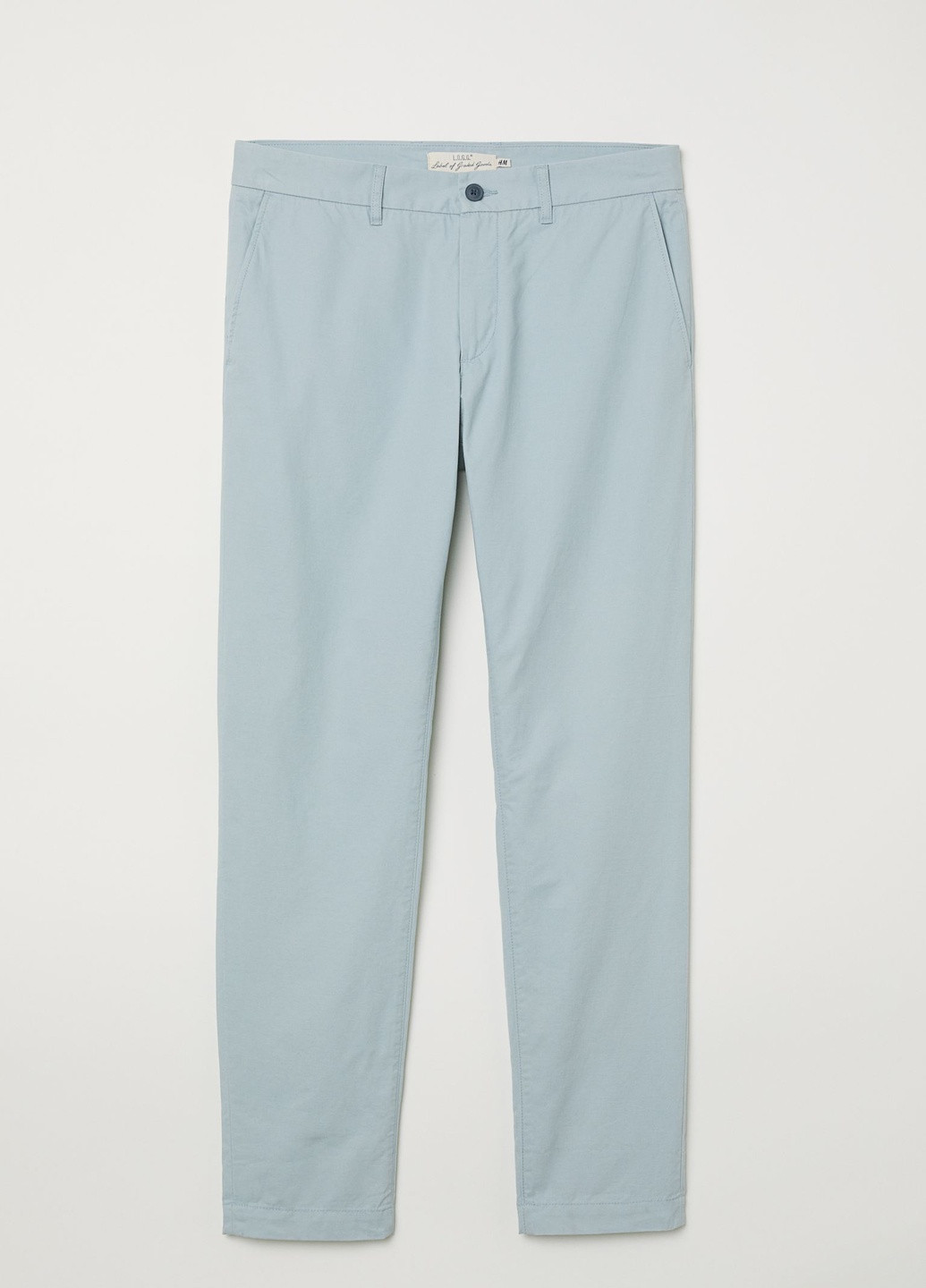 Светло-бирюзовые летние брюки H&M