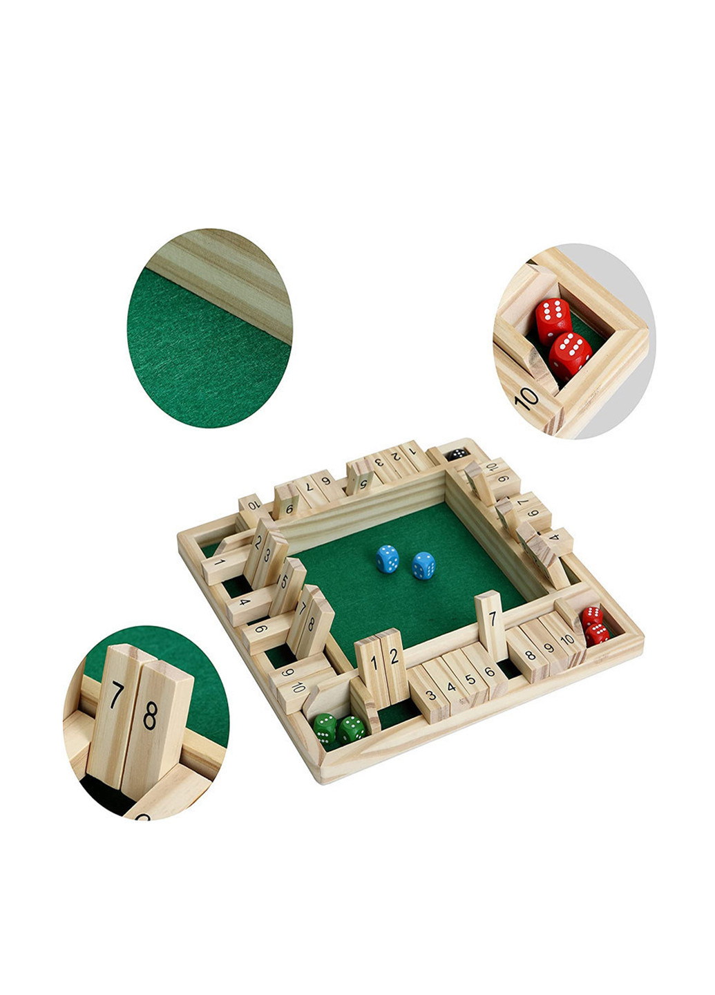 Настольная игра Dice Board, 22х22 см No Brand (305827936)